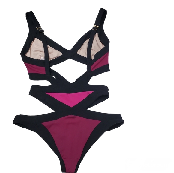 AGENT PROVOCATEUR Mazzy Swimsuit Sz 3 Medium - Picture 4 of 15